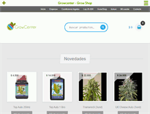 Tablet Screenshot of growcenter.cl